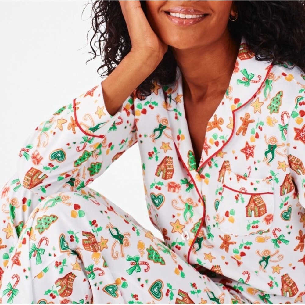 Roller Rabbit Gingerbread Party Pajama - Picture 2 of 5